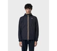 K-WAY Jake Plus 2 Double hooded jacket midnight blue white - L