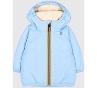 K-WAY Kids' Le Vrai 4.0 Claudine Hooded Jacket with Shearling Lining - Size: 6M - unisex