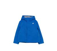 K Way Kids P. Jacko Twill Marmotta hooded logo-patch jacket - Blue 3 yrs-4 yrs-6 yrs-8 yrs-10 yrs-12 yrs-14 yrs-16 yrs
