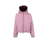 K-Way Laurette double hooded jacket - Pink 0