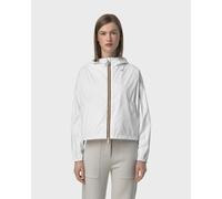 K-WAY Laurette Plus 2 Double hooded jacket white grey women - S