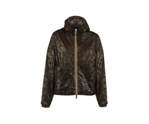 K-Way Laurette super-light reversible hooded jacket - Green 0-I-II-III-VI-VII-VIII