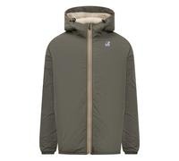 K-Way Le Vrai 4.0 Claude Orsetto hooded jacket - Green M-XL-XXL