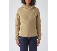 K-WAY Lily Reversible Short Hooded Windbreaker Jacket with Contrast Logo - Size: 8 - female