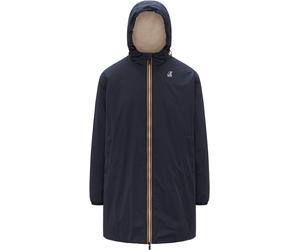 K-Way - Long insulated and waterproof jacket - Le Vrai 4.0 Eiffel East Orsetto Depht Blue for Men in Nylon - Size M - Navy Navy M