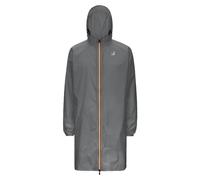 K-Way - Long ripstop nylon windbreaker - Le Vrai 3.0 Eiffel Grey Smoke for Men in Nylon - Size L Grey