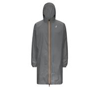 K-Way - Long ripstop nylon windbreaker - Le Vrai 3.0 Eiffel Grey Smoke for Men in Nylon - Size S Grey