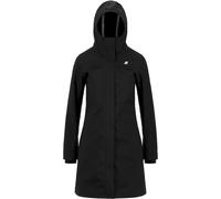 K-Way - Long Warm Waterproof Parka - Stephy Bonded Black Blue Depht for Women - Size XL Black XL