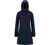 K-Way - Long Warm Waterproof Parka - Stephy Bonded Blue Depht Blue Depht for Women - Size S - Navy Navy S