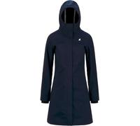 K-Way - Long, waterproof and warm parka - Stephy Bonded Blue Depht Blue Depht for Women - Size XL - Navy Navy XL