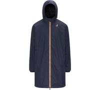 K-Way - Long windbreaker and waterproof packable jacket - Le Vrai 4.0 Eiffel East Warm Blue Depth for Men - Size M - Navy Navy M