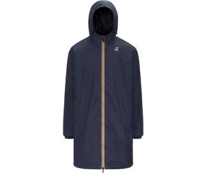 K-Way - Long windbreaker and waterproof packable jacket - Le Vrai 4.0 Eiffel East Warm Blue Depth for Men - Size L - Navy Navy L
