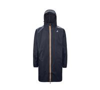 K-Way - Long windbreaker jacket - Le Vrai 3.0 Eiffel Depht Blue for Men in Nylon - Size S - Navy Navy S