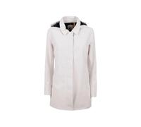 K-Way Mathy Bonded hooded coat - Neutrals S-M-L