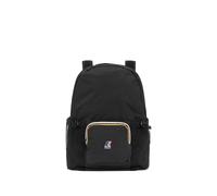 K-Way Michel logo-detail backpack - Black One Size