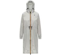 K-Way - Mid-length waterproof and windbreaker rain jacket - Le Vrai 4.0 Delia Beige Lt for Women in Nylon - Size M Beige M