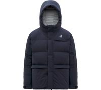 K-Way - Natural down and waterproof jacket - Le Vrai 4.0 Aurele Heavy Warm Blue Depth for Men in Nylon - Size L - Navy Navy L