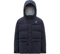 K-Way - Natural down and waterproof jacket - Le Vrai 4.0 Aurele Heavy Warm Blue Depth for Men in Nylon - Size M - Navy Navy M