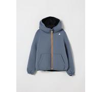 K-WAY P. Jack Spacer Reversible Hooded Jacket for Boys with Logo - Size: 6 - male