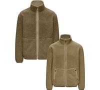 K-Way - Reversible fleece jacket - Pascal Sherpa Polar Double Green Army/Green Army for Men - Size XL - Khaki Khaki XL