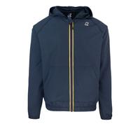 K-Way Sia hooded zip-up jacket - Blue S-M-L-XL-XXL