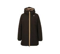 K-Way Sophie St Thermo reversible hooded coat - Black S-M-L-XL