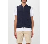 K-WAY Suit Vest Men color Blue - Size: S - male