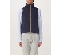 K-WAY Suit Vest Men color Blue - Size: XL - male