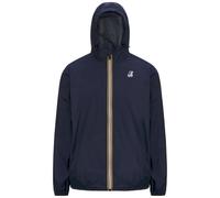 K-Way Windbreaker jacket LE VRAI 4.0 CLAUDE 100% NYLON RECYCLED in Marine EU M