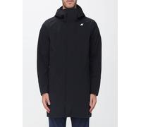 K-WAY Thomas Bonded Waterproof Nylon Knee-Length Parka - Size: M - male