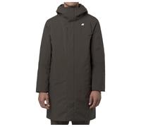 K-Way - Waterproof and insulated parka in natural and synthetic down - Thomas Warm Ottoman Black Olive for Men in Nylon - Size L - Khaki Khaki L