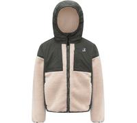 K-Way - Two-material Jacket - P.Samson 4.0 Orsetto Green Blackish - Kid Size 6 y Green 6 y