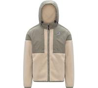 K-Way - Two-material Jacket - Samson 4.0 Orsetto Green Oak Ecru for Men in Nylon - Size XXL - Khaki Khaki XXL