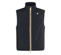 K-Way Valen Stretch Dot zip-fastening sleeveless vest - K89 BLUE DEPTH S-M