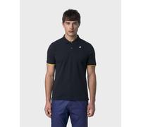 K-WAY Vincent Pique short sleeve polo shirt black - M