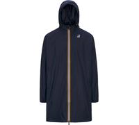 K-Way - Waterproof and compact Long windbreaker Jacket - Le Vrai 4.0 Eiffel East Depht Blue for Men - Size XL - Navy Navy XL
