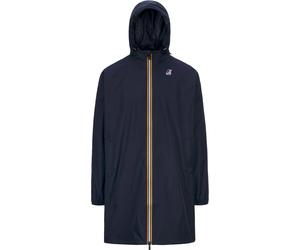K-Way - Waterproof and compact Long windbreaker Jacket - Le Vrai 4.0 Eiffel East Depht Blue for Men - Size M - Navy Navy M