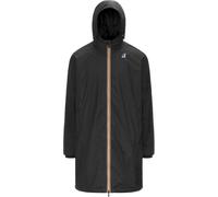 K-Way - Waterproof and compact Long windbreaker Jacket - Le Vrai 4.0 Eiffel East Warm Black Pure for Men - Size L Black