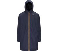K-Way - Waterproof and compact Long windbreaker Jacket - Le Vrai 4.0 Eiffel East Warm Depht Blue for Men - Size S - Navy Navy S