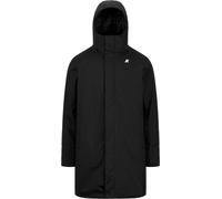 K-Way - Waterproof and insulated parka in natural and synthetic down - Thomas Warm Ottoman Black Pure for Men in Nylon - Size L Black L