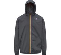 K-Way - Waterproof and packable windbreaker jacket - Le Vrai 4.0 Claude Grey Shadow Dk for Men - Size M Grey M