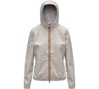 K-Way - Waterproof and water-repellent stretch ripstop jacket - Lil 2.0 Stretch Dot Beige Lt for Women in Recycled Polyester - Size S Beige S