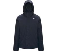 K-Way - Waterproof and windproof twill jacket - Jacko Twill Marmotta Blue D Blue A for Men - Size L - Navy Navy L