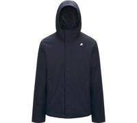 K-Way - Waterproof and windproof twill jacket - Jacko Twill Marmotta Blue D Blue A for Men - Size M - Navy Navy M