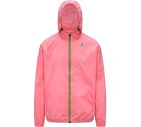 K-Way - Waterproof, water-repellent and breathable ripstop jacket - Le Vrai 4.0 Claude Pink Geranium for Men in Nylon - Size M Pink M