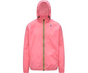 K-Way - Waterproof, water-repellent and breathable ripstop jacket - Le Vrai 4.0 Claude Pink Geranium for Men in Nylon - Size M Pink M