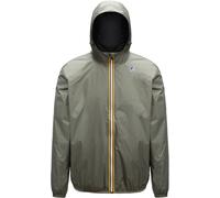 K-Way - Waterproof & windproof jacket - Le Vrai 3.0 Claude Warm Green Black for Men in Nylon - Size S - Khaki Khaki S