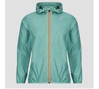K-Way Windbreakers LE VRAI 4.0 CLAUDE 100% NYLON RECYCLED in Green EU L