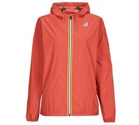 K-Way Windbreakers LE VRAI 4.0 CLAUDE 100% NYLON RECYCLED in Red EU L