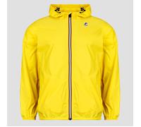 K-Way Windbreakers LE VRAI 4.0 CLAUDE 100% NYLON RECYCLED in Yellow EU XL